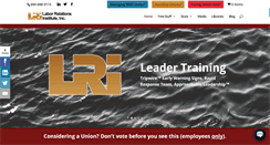 Desktop Screenshot of lrionline.com